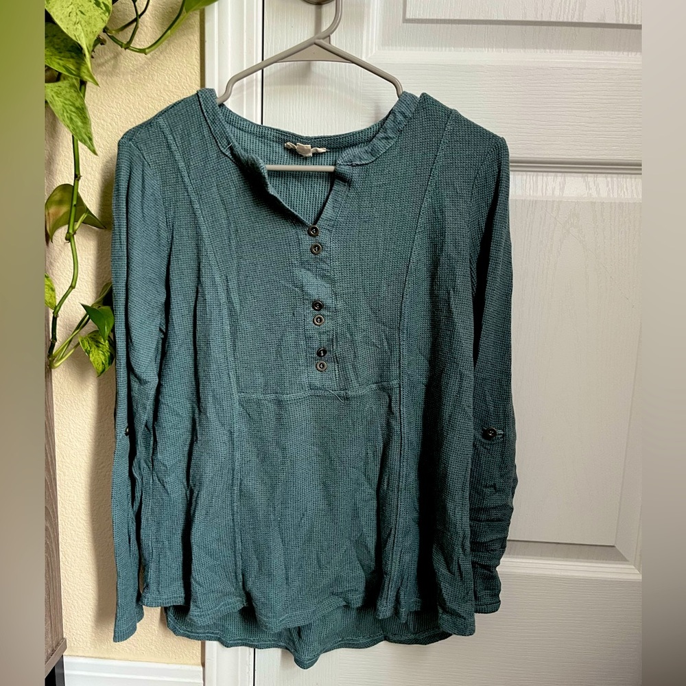 Long sleeve boho top